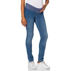 Bild Maternity Damen Jegging UTB Umstandsjeans, Blue Medium Washed, L32 (Herstellergröße: 34/32)