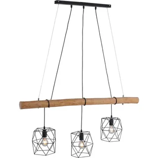 just light. JUST LIGHT Pendelleuchte »EDGAR« E27 1 Stk. Hängeleuchte, Hängelampe, braun