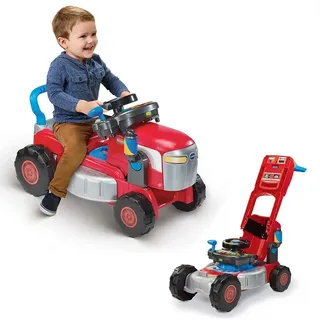 Vtech 2 In 1 Wandelbare Traktor-und Rasenmäher-version Englisch Rot Rot One Size