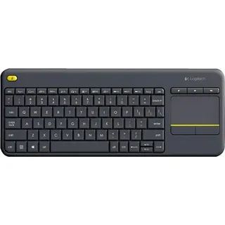 K400 Plus Wireless Touch Keyboard DNK/FIN/NOR/SWE schwarz