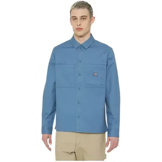 Dickies Florala Langarmhemd - Coronet Blue - L