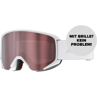 Atomic SAVOR Skibrille - White - Rose/CAT2