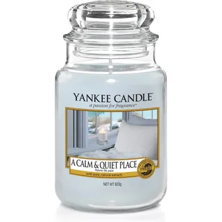 Yankee Candle A Calm & Quiet Place Duftkerze 623 g blau