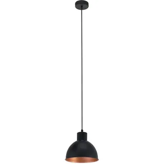 EGLO Truro 1-flg. 21 cm halbkugelförmig schwarz-kupfer