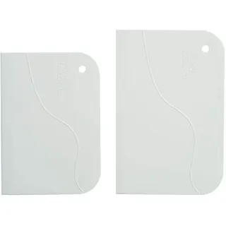 Decora 9271080 2er Set Pfannenwender aus Kunststoff 12 x 8,3 cm und 13,5 x 9,2 cm