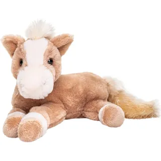 Uni Toys Pferd liegend 28 cm Hellbraun