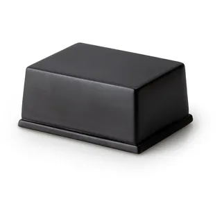 Continenta Butterdose für 250 g schwarze Keramik, schwarz 3726