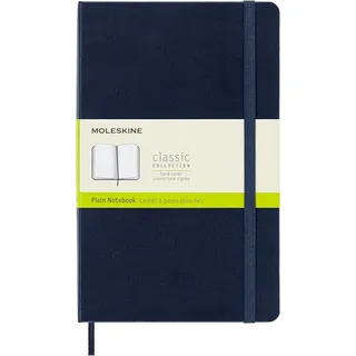 Moleskine Notizbuch A5 blanko Blau