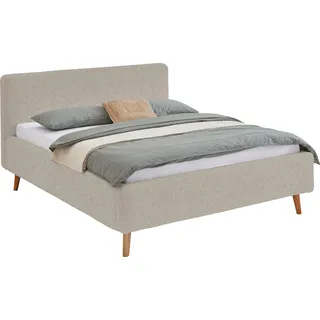 Meise Möbel Polsterbett Mattis 140 x 200 cm Stoff Beige