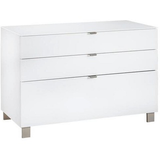 hom'in Hom`in Sideboard Weiß, - 110.1x73.1x52.5 cm,