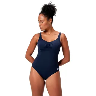 Speedo Shaping Aquanite Badeanzug Womens 1, True Navy, - UK 34