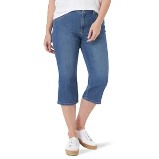 Lee Damen Capri-Jeans mit Lockerer Passform Hose, Soar, 40