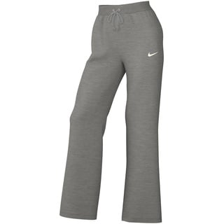 Nike DQ5615-063 W NSW PHNX FLC HR Pant Wide Pants Damen DK Grey Heather/SAIL Größe XS-T