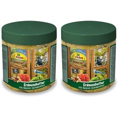 JR FARM Garden PPot Erdnussbutter Mehlwürmer 400g (Packung mit 2)