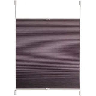 F&T Honeycomb Wabenplissee, Polyester, Silber, Grau, 85 x 140 cm