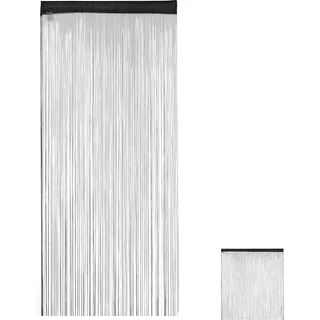 Relaxdays Fadenvorhang (90 x 245 cm,