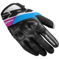 Bild von SPIDI, Flash-R Evo Lady, Damen-Motorrad-Handschuhe, schützend & strapazierfähig, Sommerhandschuhe, wasserdicht & rutschfest, Touchscreen-tauglich, durchschn. Gewicht 0,1 kg, Schwarz&Fuchsia, Größe L