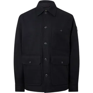 Belstaff Herren Jacke Trail Überhemd Navy - XXL