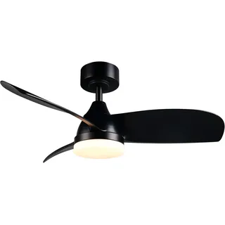 Trio Deckenventilator 32,5-40,0 cm Schwarz