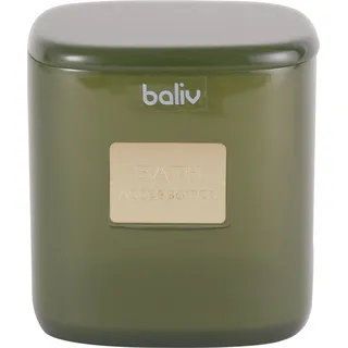baliv Moss Green trend Kosmetikdose Polyresin Khaki