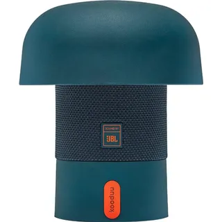 Kooduu Sensa Play Mini – Bluetooth-Lautsprecher mit Lampe, JBL 8 W, Bluetooth 5.3, dimmbare LED, Deep Aquamarine