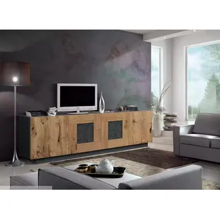 Sideboard Wohnzimmer Stil Modern Highboard Design Luxus neu Braun - Braun