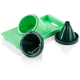 Genius Nicer Dicer Exclusive Julietti-Zubehör Set 3-tlg. Gemüseschneider, Julienne, Zoodlemacher, Gemüsestreifen