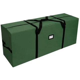 OurWarm kuenstlicher Weihnachtsbaum Tasche mit verstärkten Griffen Reißverschluss,600D Oxford wasserdicht Weihnachtsdekoration Aufbewahrung für 0-220cm weihnachtsbaum künstlich,Grün