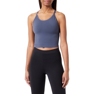 Odlo Damen Tanktop Laufshirt ACTIVE 365 2 IN1 SEAMLESS, india ink, XS