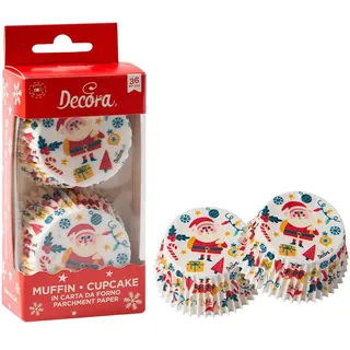 Decora Förmchen Frohe Weihnachten 50 x 32 mm