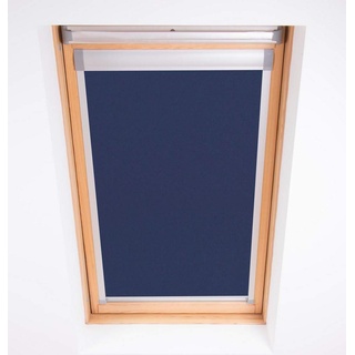 Bloc Skylight Rollo für Velux Dachfenster Blockout, Marineblau, 206, Navy