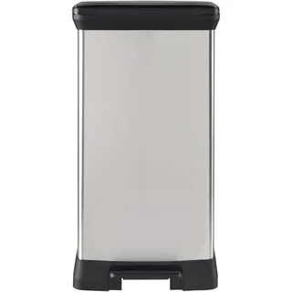 Curver Deco Bin 50 l Silber