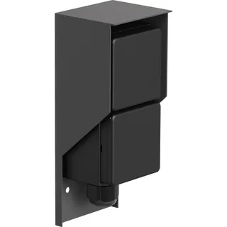 ledscom.de Aufputz Steckdose PIWI 2-fach Anthrazit