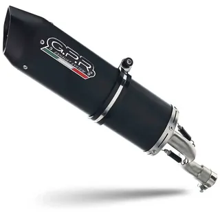 Gpr Exhaust Systems Aprilia Sx 125 2021-2024 E5 Db Killer Nicht Homologierter Schalldämpfer Mit Verbindungsrohr - Furore Nero / Matte Black - Not Homologated