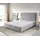 Boxspringgestell Dream-Well 160x200 cm Mikrofaser Grau