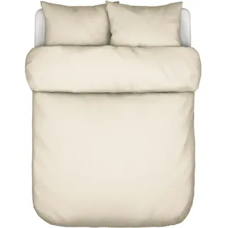 Marc O' Polo Renforcé-Bettwäsche-Garnitur Senja Farbe Dark sand Größe 135x200+80x80 - Beige