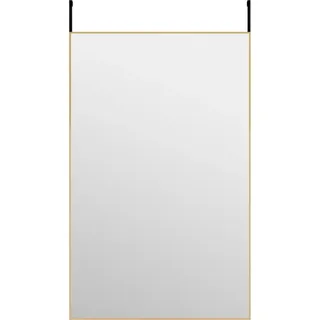 Türspiegel Golden 50x80 cm Glas und Aluminium - Gold
