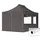 Faltpavillon 3 x 4,5 m inkl. 4 Seitenteile Dunkelgrau