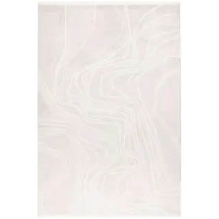 Pierre Cardin Flachwebeteppich , Beige , Textil , Wellen , rechteckig , 160x230 cm , für Fußbodenheizung geeignet, in verschiedenen Größen erhältlich, pflegeleicht, strapazierfähig , Teppiche und Böden, Teppiche, Moderne Teppiche