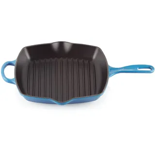 Le Creuset Signature Grillpfanne 26 x 26 cm azure