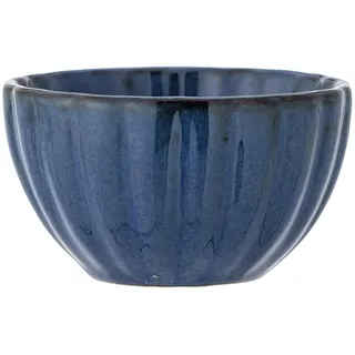 Bloomingville Latina Schale D9xH5, 165 ml– Steingut – Robuste Keramikschüssel für Salate, Obst & Deko – Spülmaschinen- & Mikrowellengeeignet