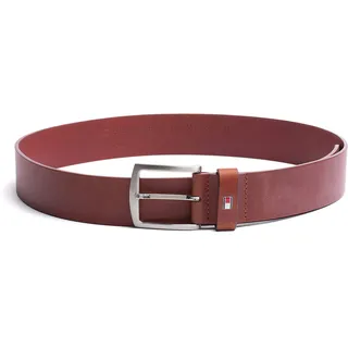 Tommy Hilfiger Herrengürtel Leder 4 cm Braun 110