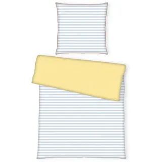 Tom Tailor Wendebettwäsche Bettwäsche, Set, 80x80 cm, 135x200 cm)