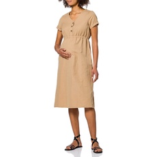 ESPRIT Maternity Damen Dress WVN ss Kleid, Sand-140, 36