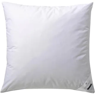 Billerbeck Daunenkissen Martina - Kissen in 80 x 80 cm – Kopfkissen mit Fester Stützkraft - Gänsedaunen 15% und -Federn 85%