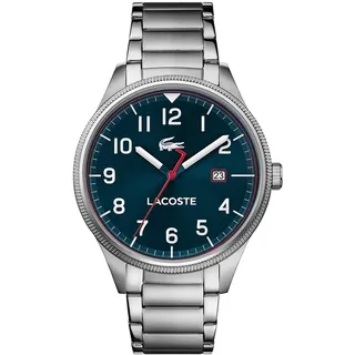 Lacoste Continental Analog Edelstahl 43 mm 2011022