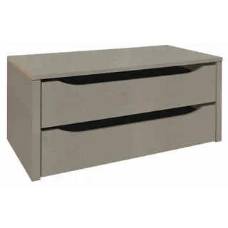 Sconto Carryhome Orange / Blue ¦ holzfarben ¦ Maße cm B: 88 H: 39 T: 45.0