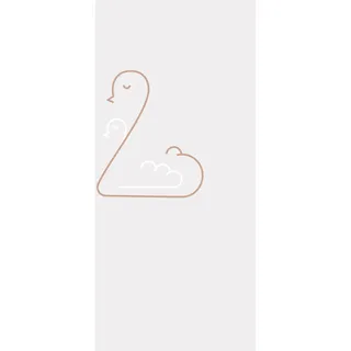 KOMAR Wandbild Baby Welcome 50 x 70 cm