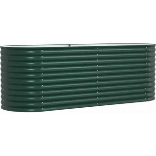 vidaXL Hochbeet 240 x 80 x 81 cm Grün