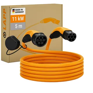 Lapp Ladekabel Typ 2 11 kW 5 m